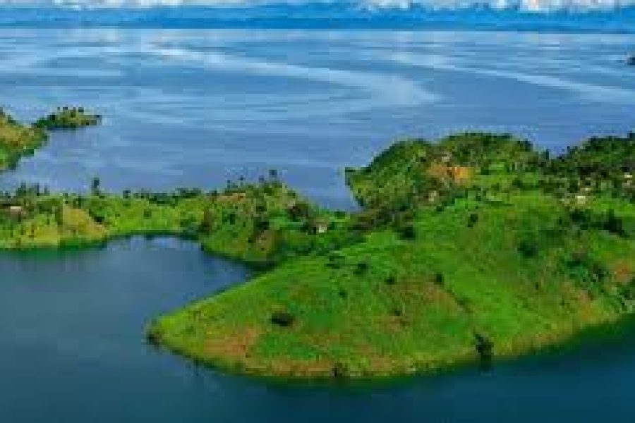 Twin Lakes of  of Rwanda